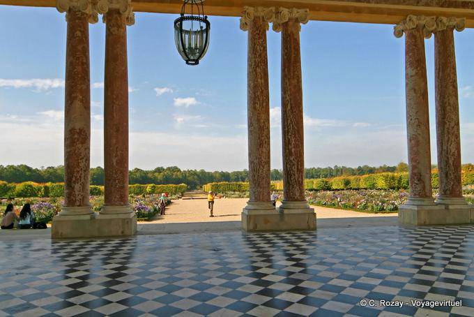 The Peristyle Garden View, Grand Trianon, Versailles