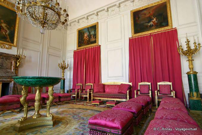 The lounge Malachite, Grand Trianon, Versailles