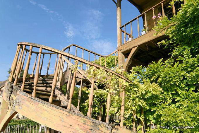 Staircase Gallery, House of the Queen, the Queen's Hamlet, Versailles