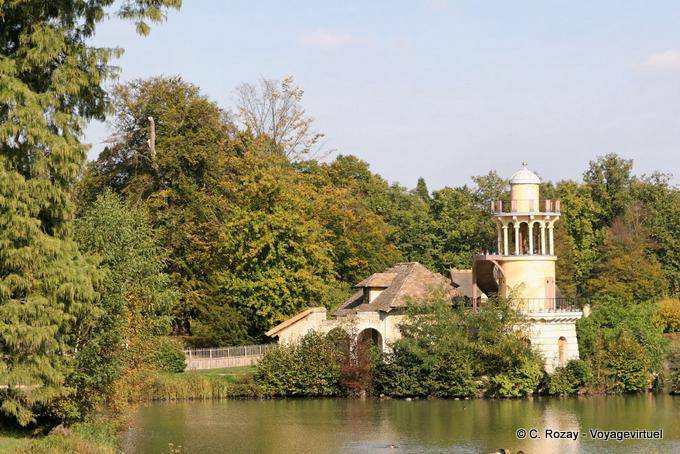 The tower of Marlborough, Queen's Hamlet, Versailles