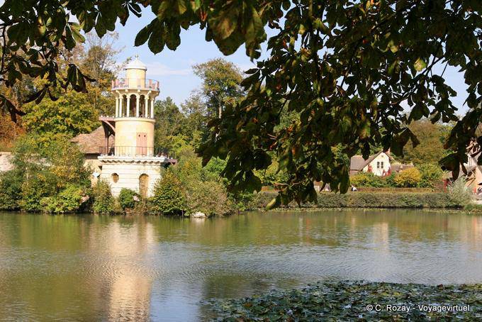 Tour of Marlborough, another view, Hameau de la Reine, Versailles