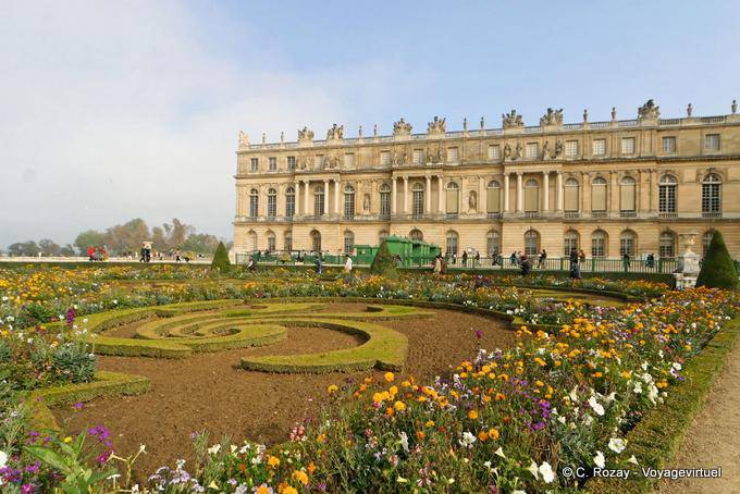Château de Versailles from the South lawn