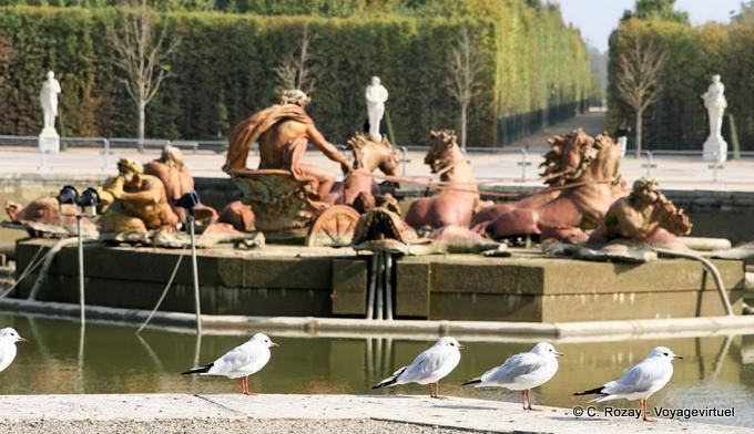 Work Tuby, after Le Brun, Apollo Fountain in Versailles