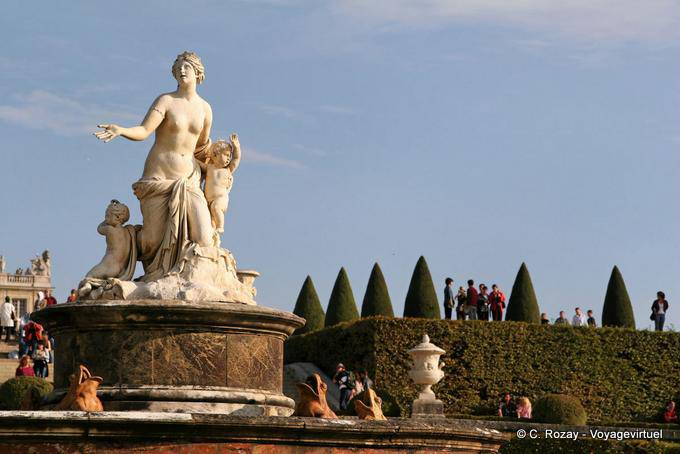Inspired by Ovid's Metamorphoses, the Latona Fountain, Versailles