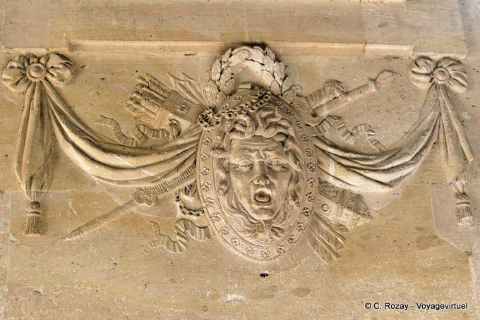 Arms in the Warming Room, Petit Trianon, Versailles