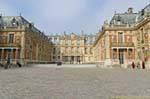 Versailles, outside view of the castle