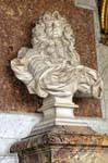 Diana Salon, Louis XIV bust by Bernini, Versailles