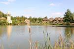 Panorama from the Great Lake, Queen's Hamlet, Versailles