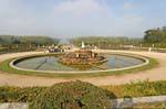 View from the stairs of Latona, Versailles