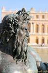 Profile of the Seine, bronze statue, Versailles