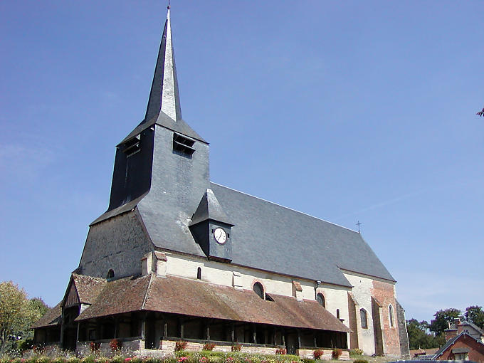 Church in Sologne, France.