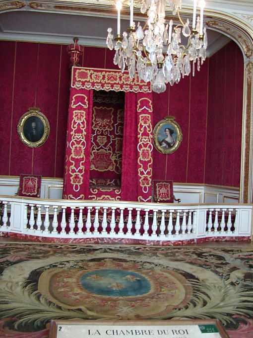 The King's Chamber, Chambord, France.