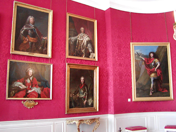 Tables of kings, Chambord Castle, France.