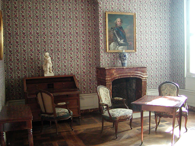 Royal Apartment, Château de Chambord, France.