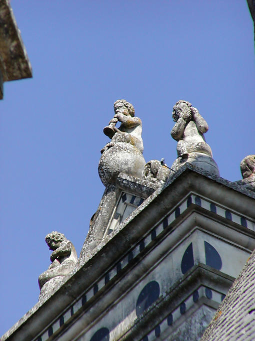 Curious decoration, Chambord, France.