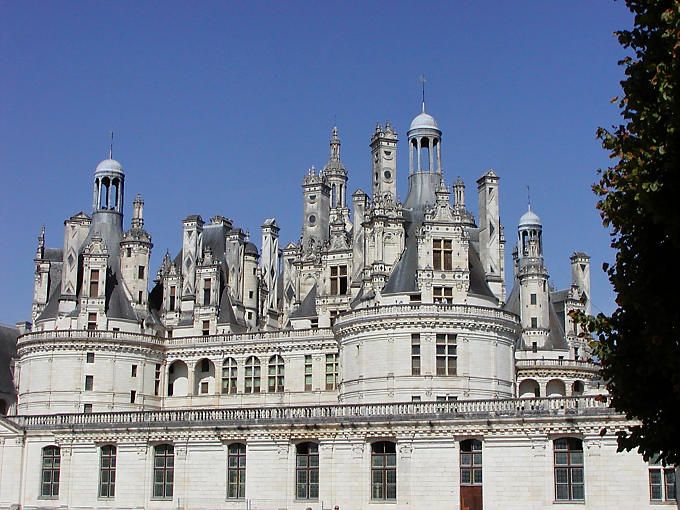 Royal apartments, Chambord, France.