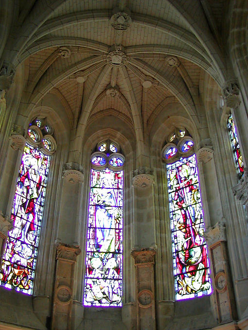 Chapel of the Château de Chenonceau, France.