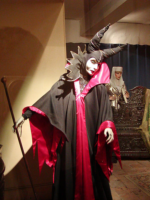 The wicked fairy Carabosse casts a spell, Castle of Ussé, France.