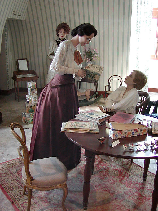 Scene education, Castle of Ussé, France.