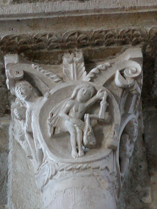 The balance, Basilica of Vezelay, France.