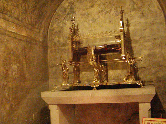 Relics of Saint Mary Magdalene, Vezelay Basilica, France.