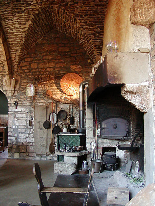 Cabalus, old hotel Abbey, Vezelay, France.