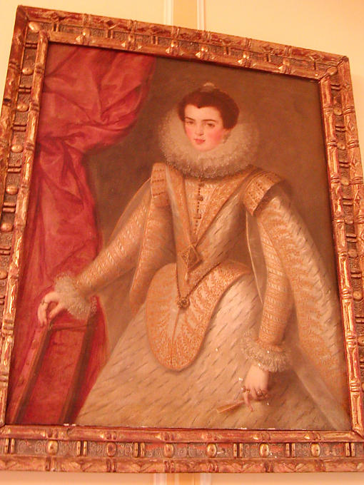 Table in the room Moat, Villandry, France.