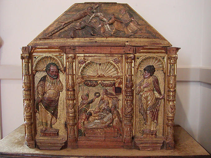 Safe triptych, Villandry, France.