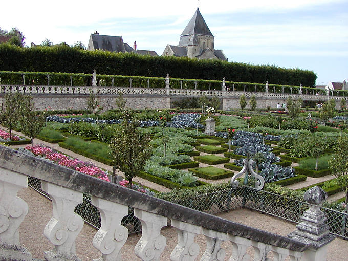 Potager monastic, Villandry, France.