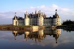 General view of the Chateau de Chambord, France.