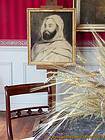 Portrait of Abd El Kader, easel, Amboise Castle, France.