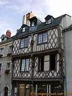 Blois, timbered house, France.