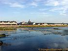 Panorama on the left bank and the Loire, Blois, France.