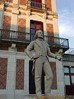 Statue of Robert Houdin, House of Magic in Blois, France.