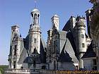 Along the terrace, Chambord Castle, France.