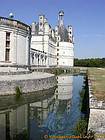 Reflection in the moat, Chambord, France.