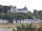 Village and Château de Chaumont, France.