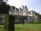 Terraced gardens by Le Nôtre Château d'Ussé, France.