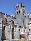 Abbey ancient abbey of Vézelay, France.
