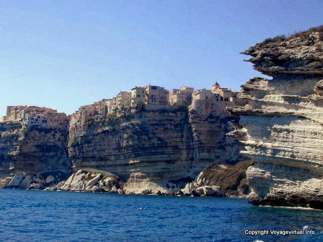 Hanging houses, Bonifacio, Corsica