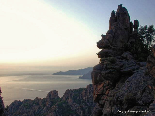 Panoramic Profile, Golfe de Porto, Corsica