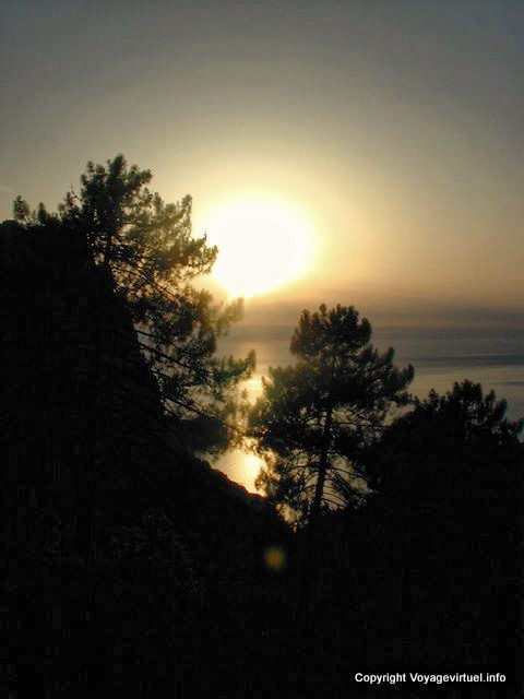Evening light, Corsica