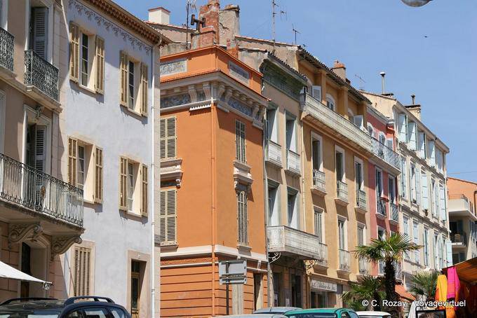 Fréjus Street Desaugiers, Provence, France