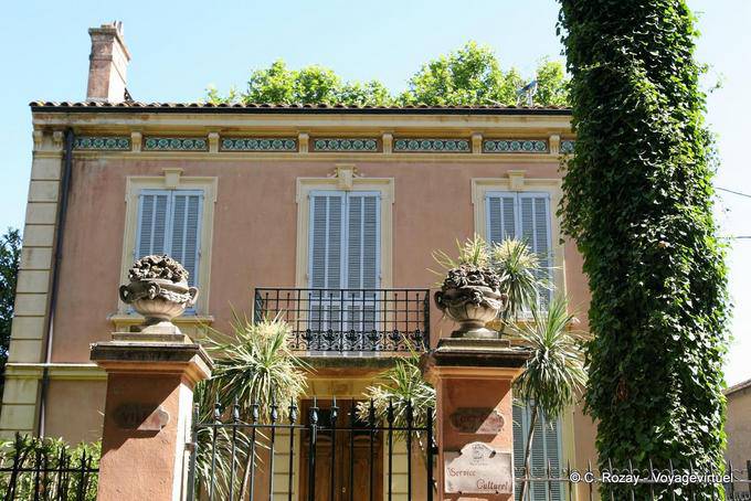 Saint-Tropez, patrician house, Provence, France