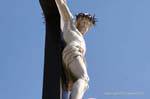 Avignon, Notre Dame des Doms, the light of Christ to the crown of thorns on his cross, France.