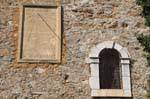 Bormes-les-Mimosas, sundial, France.