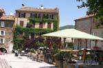 La Garde-Freinet on the Place du Marché de Provence, France.