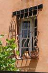 La Garde-Freinet, protectet window, France.