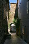 Back of the door of the Saracens, Gassin, France.