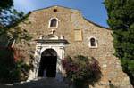 Bormes les Mimosa - Church of St. Trophime Place Georges Pompidou, France.